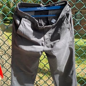 Grey men’s pants stretch